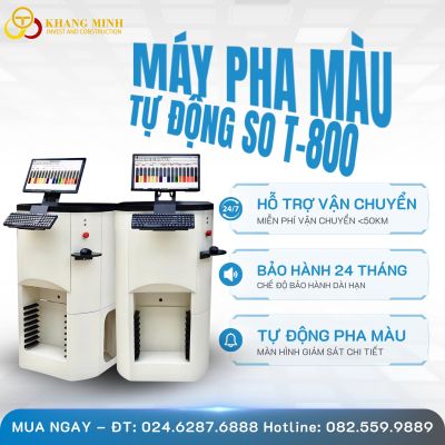 MÁY PHA MÀU TỰ ĐỘNG SO T800