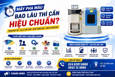 ⚙️ M&aacute;y pha m&agrave;u bao l&acirc;u th&igrave; cần hiệu chuẩn? Dấu hiệu nhận biết v&agrave; c&aacute;ch xử l&yacute;