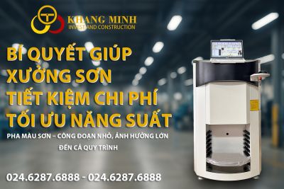 🎨 KỸ THUẬT PHA MÀU SƠN CHUẨN XÁC – BÍ QUYẾT GIÚP XƯỞNG SƠN TIẾT KIỆM CHI PHÍ, TỐI ƯU NĂNG SUẤT