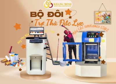 🎯 ĐẦU TƯ THÔNG MINH – XƯỞNG SƠN CHUYÊN NGHIỆP PHẢI CÓ “BỘ ĐÔI HOÀN HẢO”!