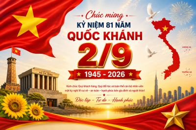 🇻🇳 CH&Agrave;O MỪNG KỶ NIỆM 81 NĂM QUỐC KH&Aacute;NH NƯỚC CỘNG H&Ograve;A X&Atilde; HỘI CHỦ NGHĨA VIỆT NAM 🇻🇳