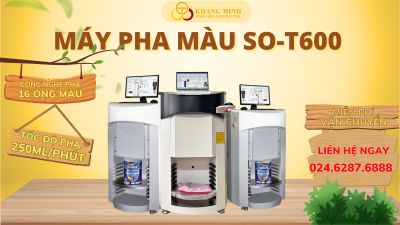 🎨Ưu Điểm Của Máy Pha màu SO-T600 của Khang Minh🌈