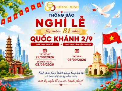 📢 TH&Ocirc;NG B&Aacute;O LỊCH NGHỈ LỄ QUỐC KH&Aacute;NH 2/9/2026 🇻🇳
