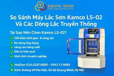 🔎 So Sánh: Máy Lắc Sơn Kamco LS-02 và Các Dòng Lắc Truyền Thống
