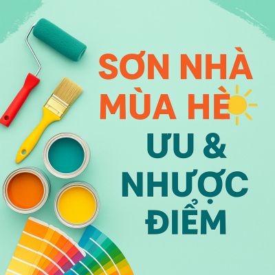 ☔ MÙA MƯA – SƠN NHÀ CÓ PHẢI LÀ Ý TƯỞNG TỒI?