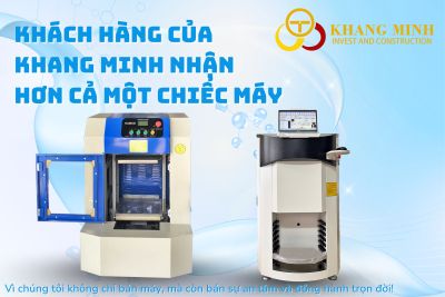 🧰 KHÁCH HÀNG CỦA KHANG MINH – NHẬN HƠN CẢ MỘT CHIẾC MÁY ⚙️