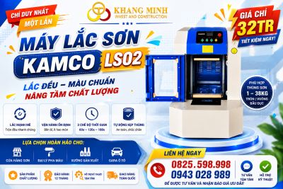 🔥 CHỈ 32 TRIỆU &ndash; SỞ HỮU NGAY M&Aacute;Y LẮC SƠN KAMCO LS02 CHUY&Ecirc;N NGHIỆP!